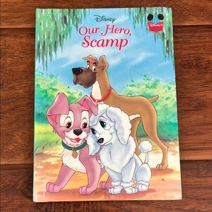 ⭐️⭐️ PICK 5 / $20 Disney Scamp and Friends Storybook Children's Book